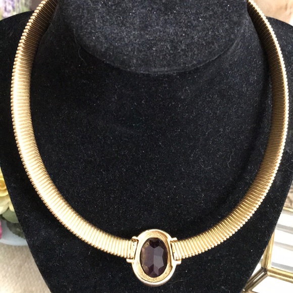 Dior Jewelry Christian Dior Amethyst Necklace Poshmark